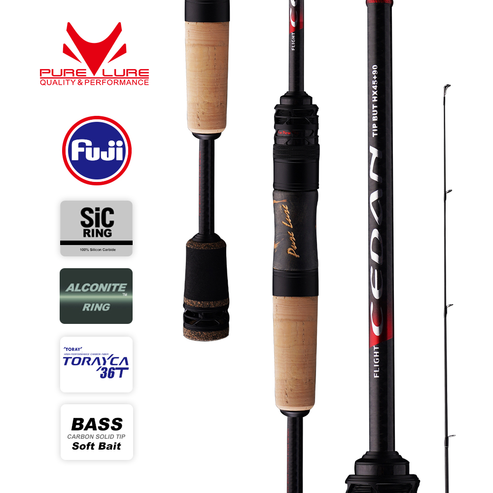 Kastking Reel Zephyr - PURELURE NEW CEDAN Solid Tip Bass