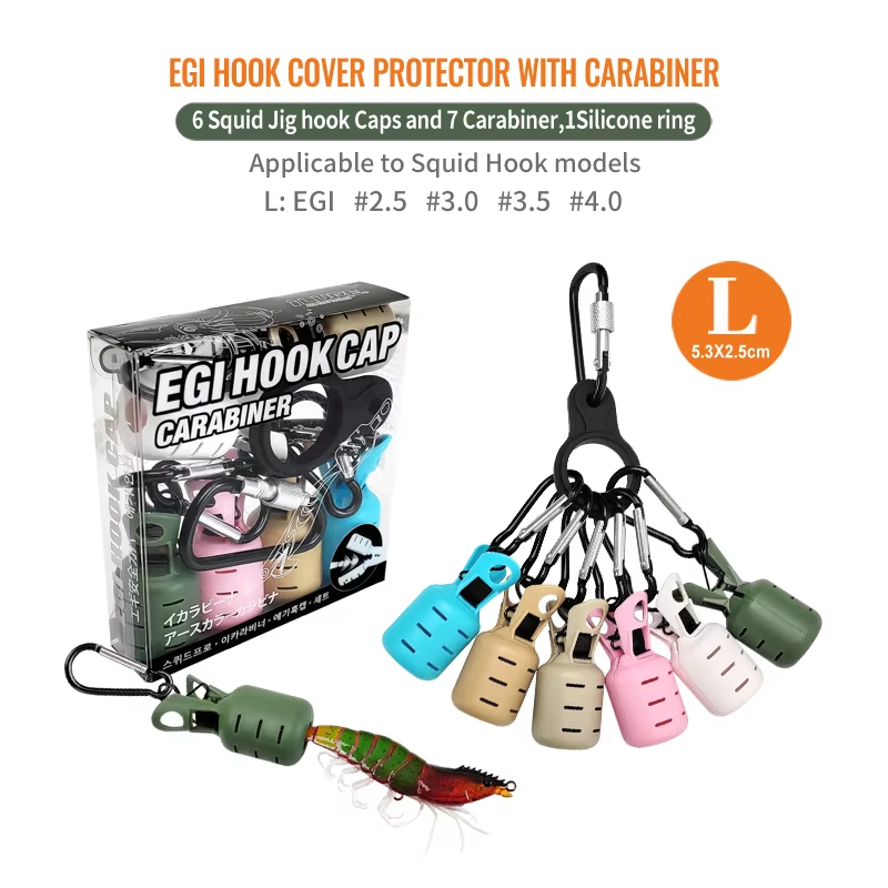 6pcs Colorful Squid Jig Hook C - Fishing Hook Jig ulasan dan harga