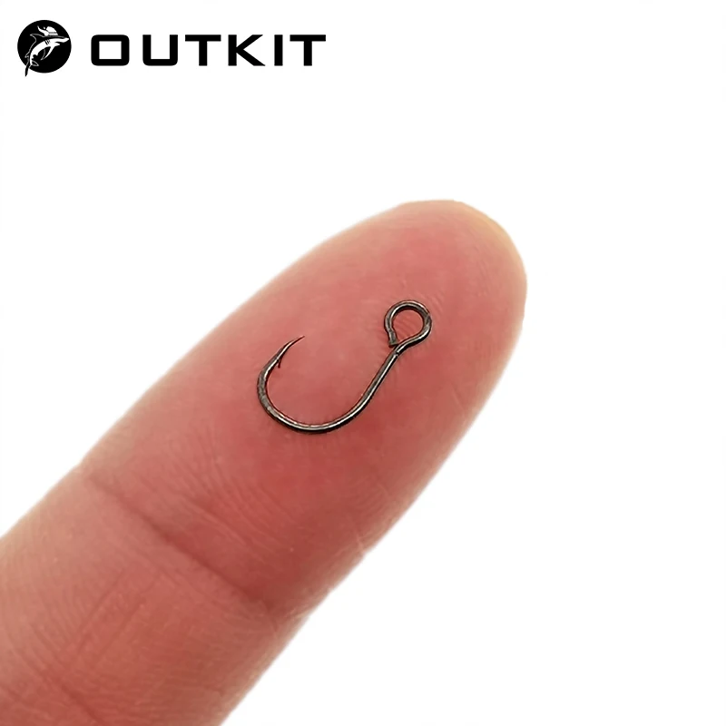 OUTKIT 12pcs for Fishing Lure  - Fishing Hook Barbless ulasan dan harga