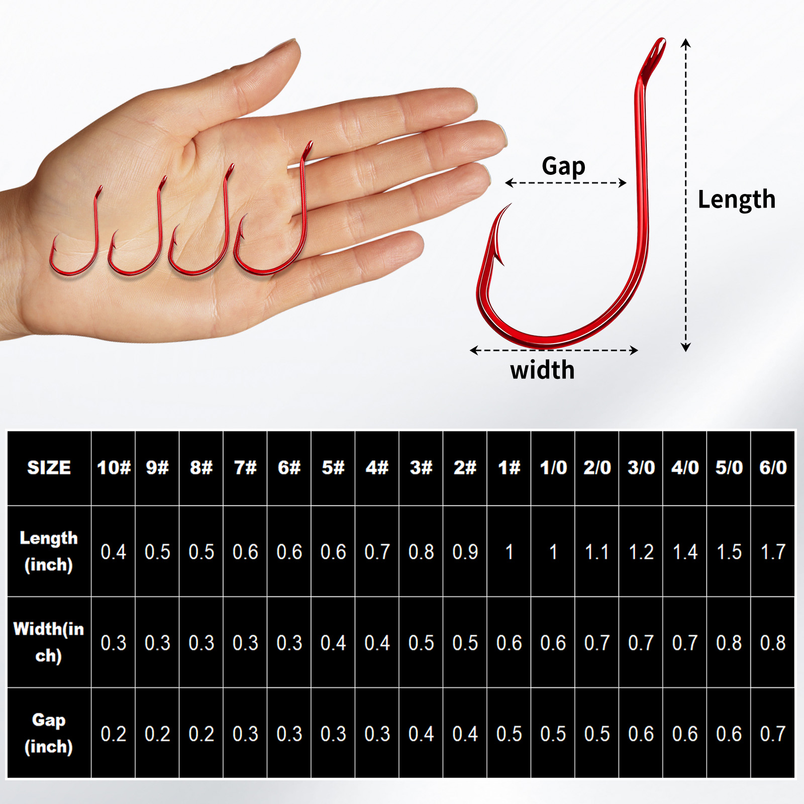 9KM 100Pcs Octopus Hook Red Ex - Fishing Hook Circle ulasan dan harga