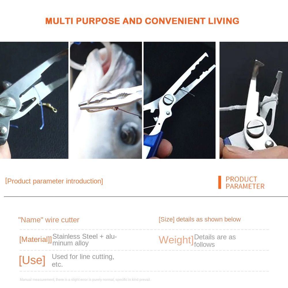 Aluminum Alloy Fishing Pliers  - Fishing Hook Remover ulasan dan harga
