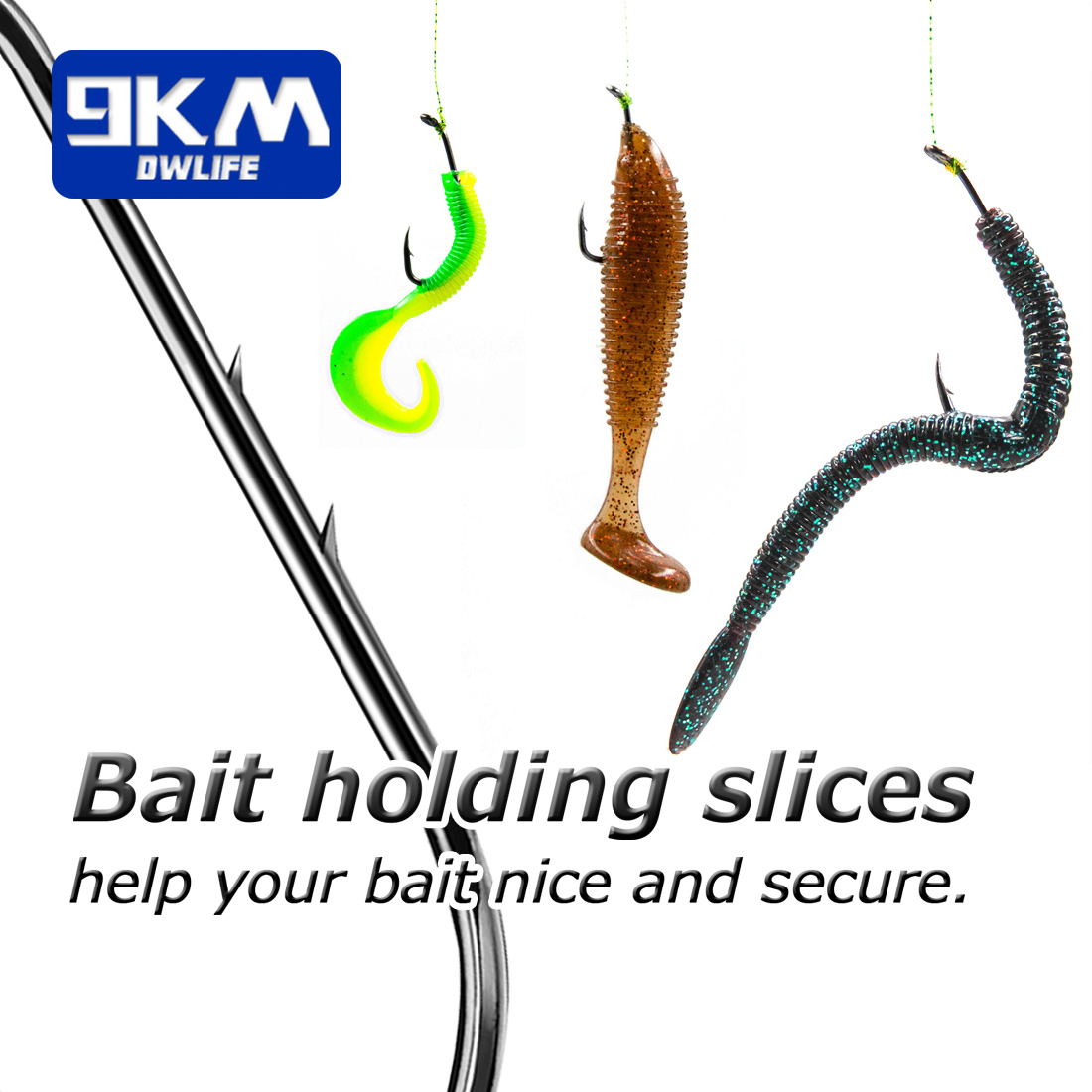 9KM Baitholder Fishing Hooks 5 - Fishing Hook Circle ulasan dan harga