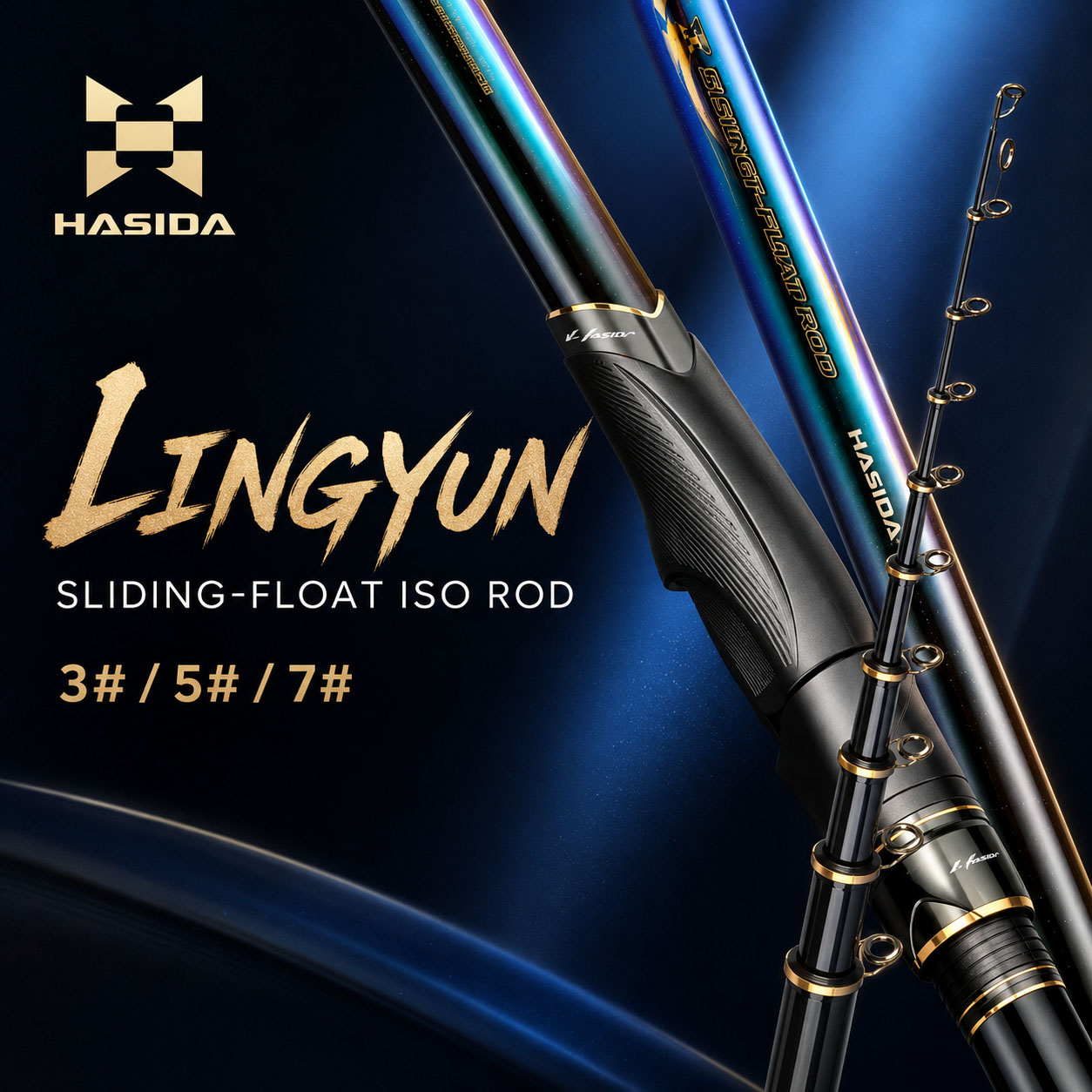 HASIDA Ling Yun Fishing Rod 40 - Kastking Reel Zephyr ulasan dan harga