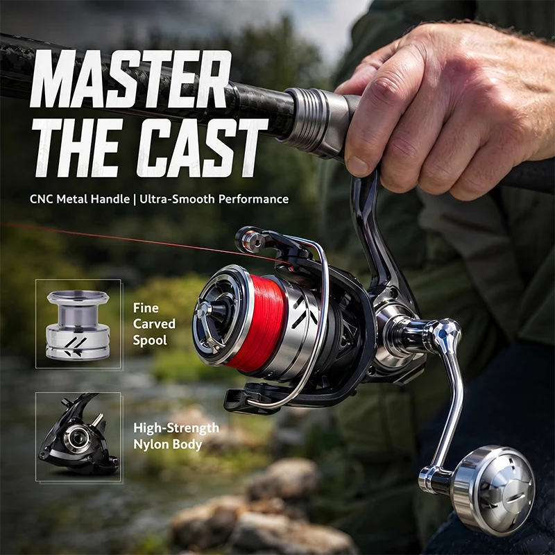 DEUKIO Metal Knob Fishing Reel - Daiwa Reel Fuego ulasan dan harga