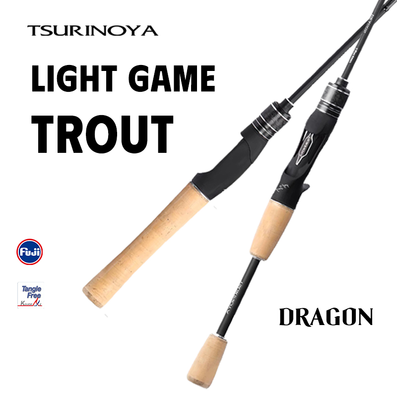 TSURINOYA Light Trout Rod DRAG - Kastking Reel Zephyr ulasan dan harga
