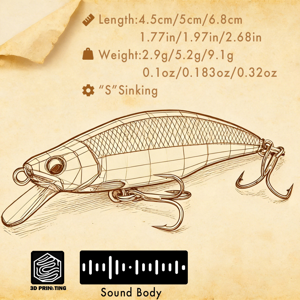 B&U Trout Pattern Hard Bait Si - Fishing Hook Assortment ulasan dan harga