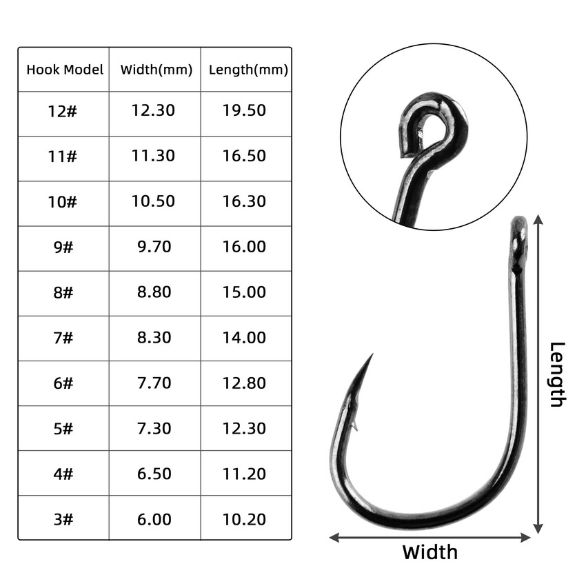 70Pcs/box Fishing Hooks Set Ki - Fishing Hook Circle ulasan dan harga