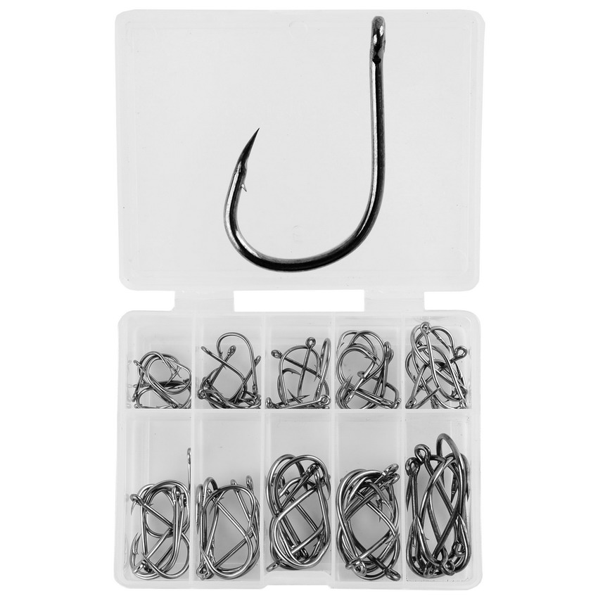 70Pcs/box Fishing Hooks Set Ki - Fishing Hook Circle ulasan dan harga