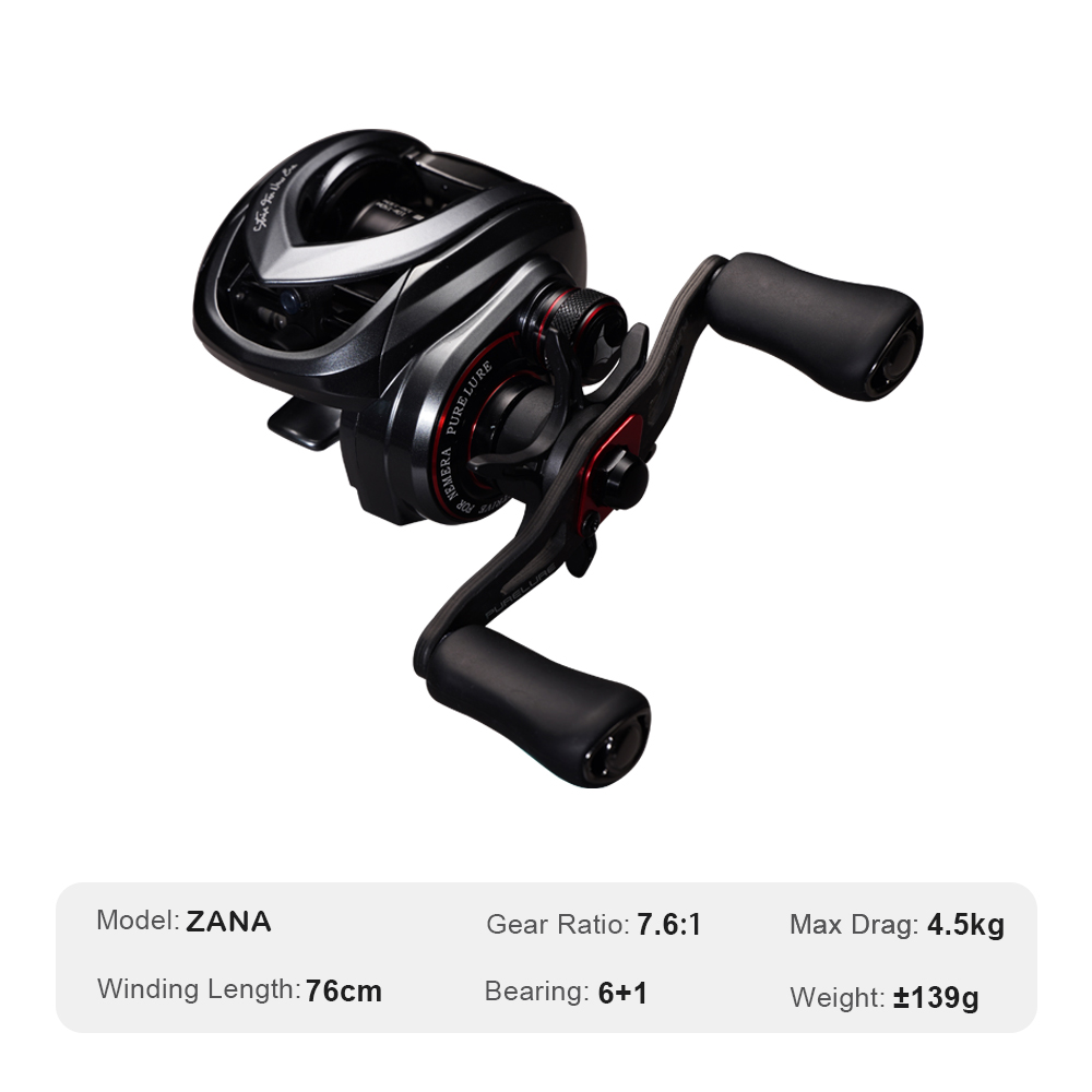 PURELURE ZANA 139g Aluminum Al - Abu Garcia Reel Max ulasan dan harga