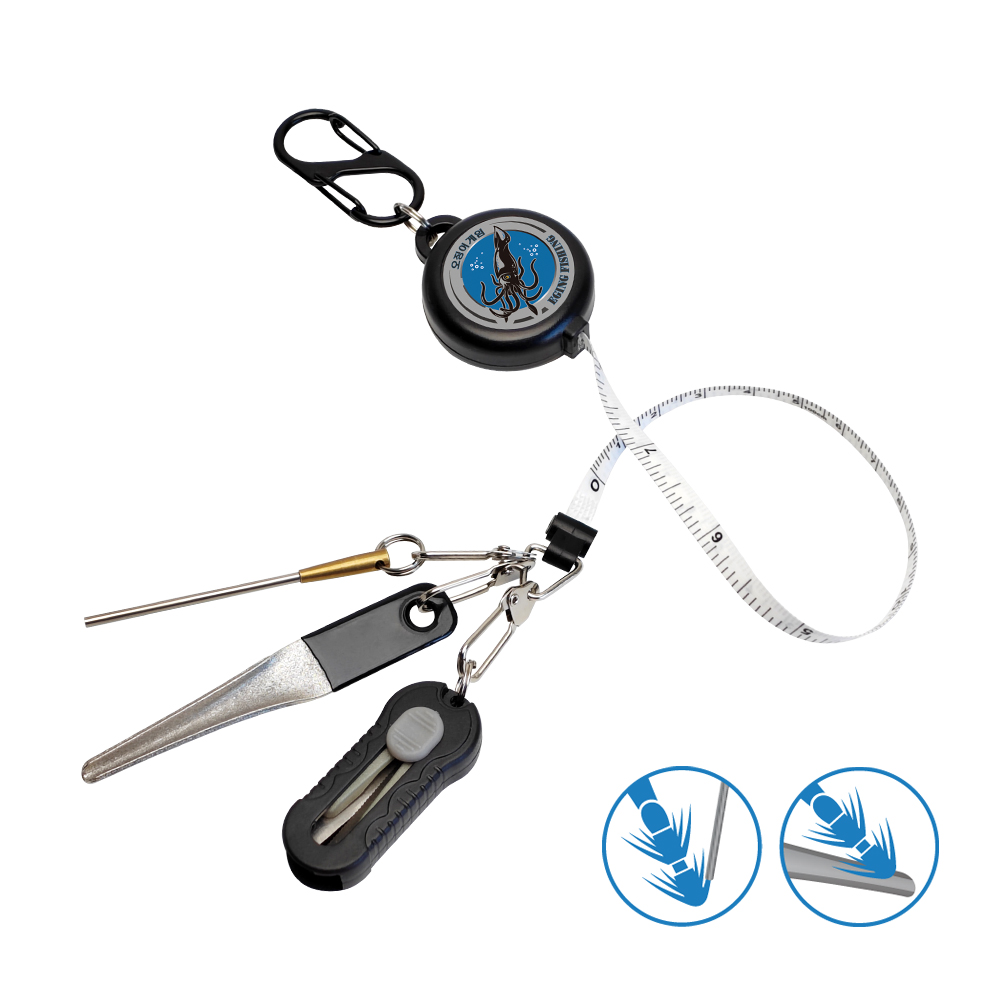 4in1 Eging Fishing Kit Retract - Fishing Hook Sharpener ulasan dan harga
