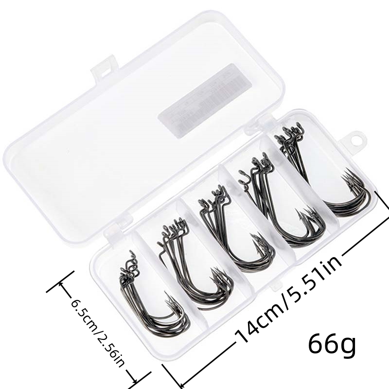 50Pcs/Box High Carbon Steel Fi - Fishing Hook Box ulasan dan harga