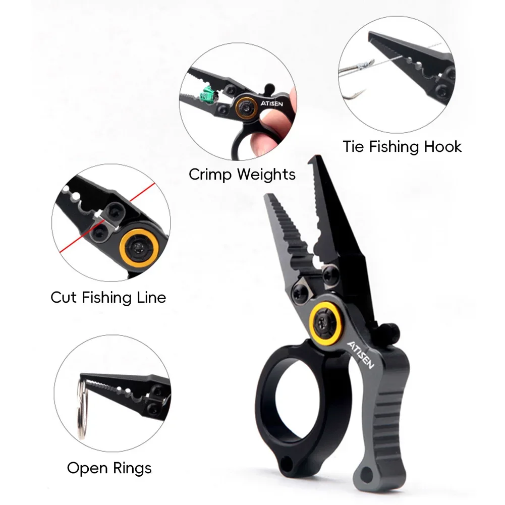 Fishing Pliers Mini Size Outdo - Fishing Hook Remover ulasan dan harga