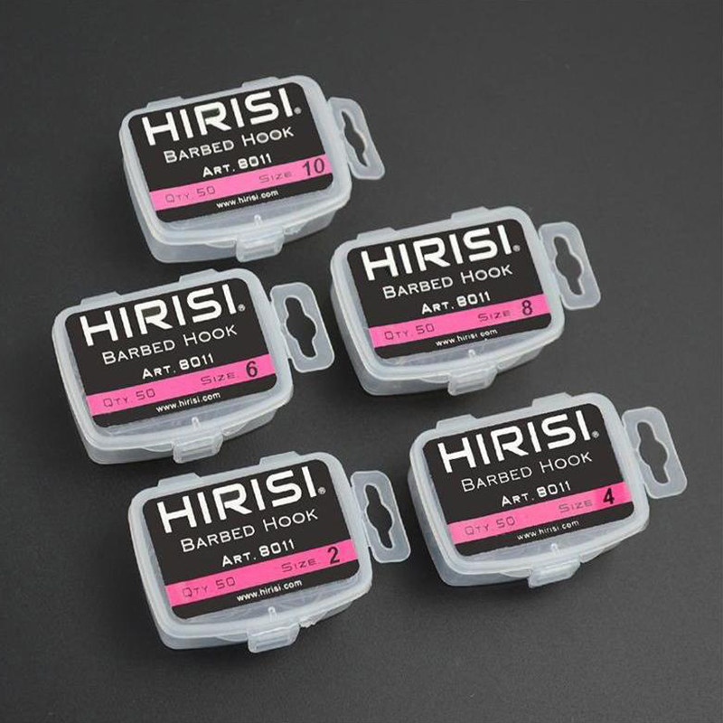 New Hirisi 50pcs Boxed Hooks B - Fishing Hook Box ulasan dan harga