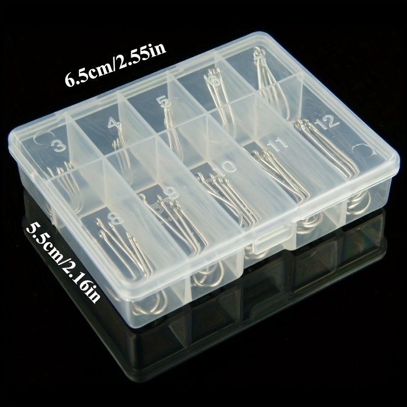 50/100pcs Silver Long Handled  - Fishing Hook Circle ulasan dan harga