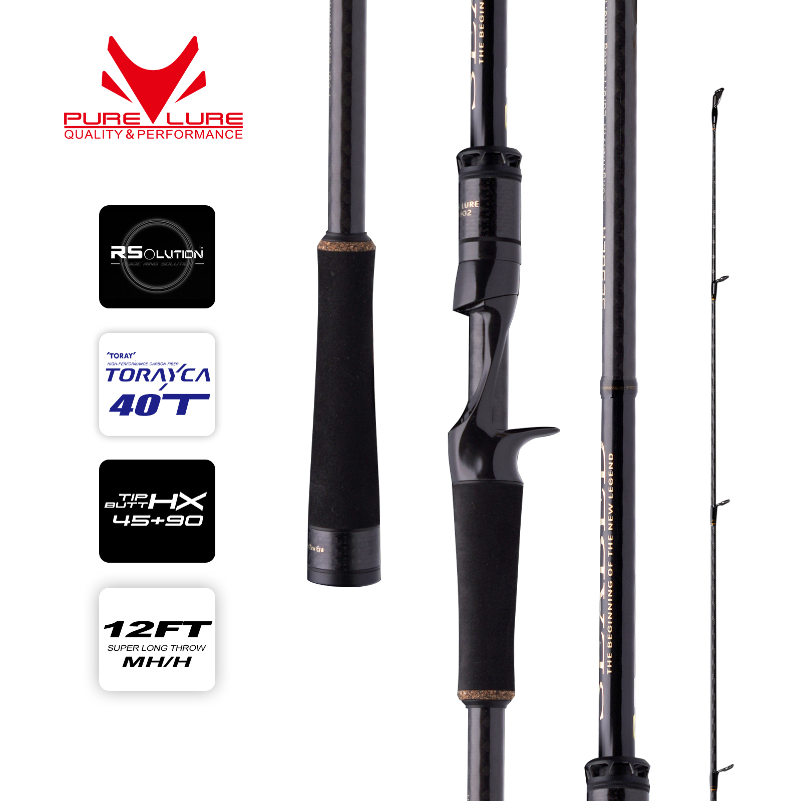 PURELURE SEABED 12FT 3.0m 3.3m - Kastking Reel Zephyr ulasan dan harga