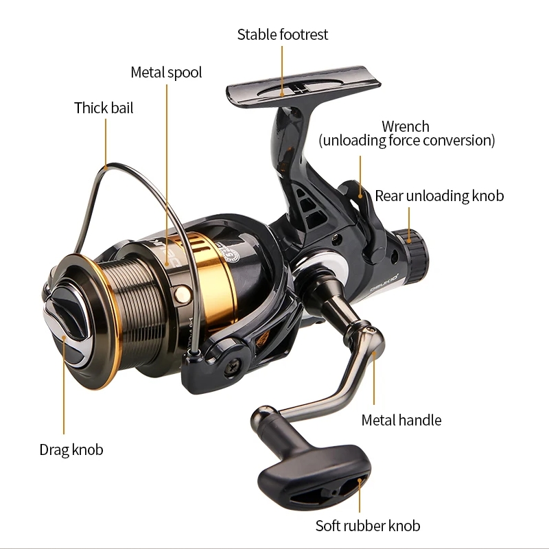 DEUKIO 3000-6000 Metal Spool J - Daiwa Reel Fuego ulasan dan harga