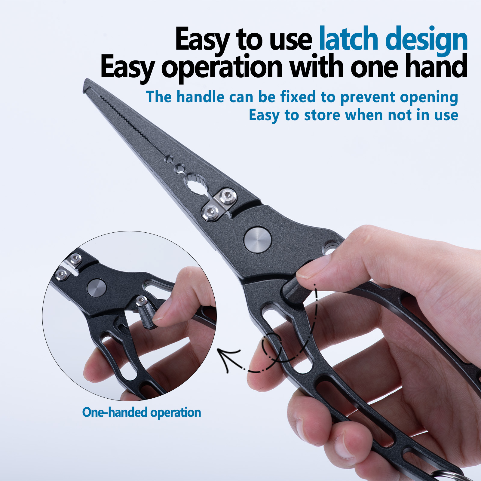 Fishing Pliers and Fish Grippe - Fishing Hook Sharpener ulasan dan harga